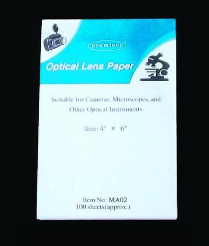 Lens Paper Booklet (Each) (50 sheets) - Precision Lab Works