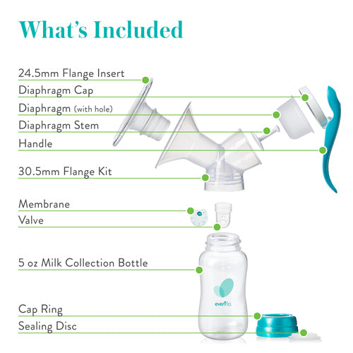 EvenFlo Manual Breast Pump Advanced - Precision Lab Works