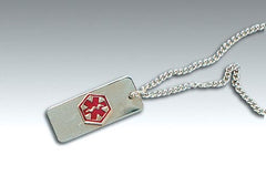 Medical Identification Jewelry-Necklace- Diabetic - Precision Lab Works
