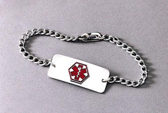 Medical Identification Jewelry-Bracelet- Heart - Precision Lab Works
