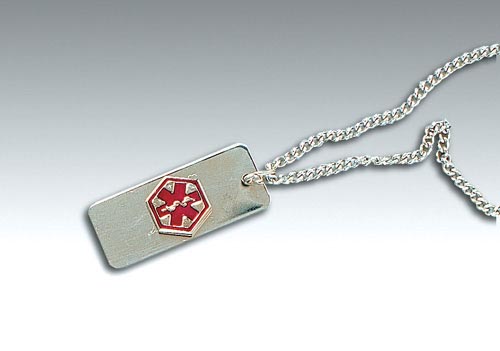 Medical Identification Jewelry-Necklace- Blank - Precision Lab Works