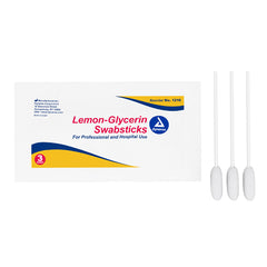 Lemon-Glycerin Swabsticks- 3 Packet 25-Pks/3 - Precision Lab Works