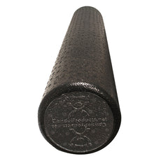 CanDo Foam Roller Black Compos Extra Firm  Round  6  x 36 - Precision Lab Works