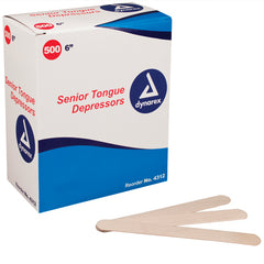 Tongue Depressors-Regular 6  Non-Sterile Bx/500 - Precision Lab Works