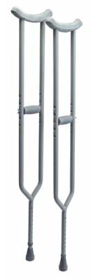 Bariatric Crutches (pr) Tall Steel (GF) - Precision Lab Works
