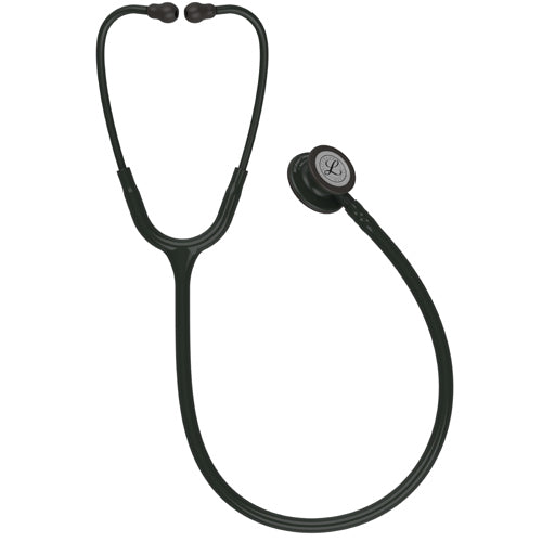 Stethoscope  Black Edition Chestpeice Black Tube 27 - Precision Lab Works