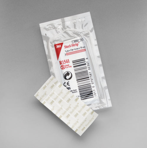 Steri-Strip Skin Closure Bx/50 1/4  X 3   3 Strips/Sheet - Precision Lab Works