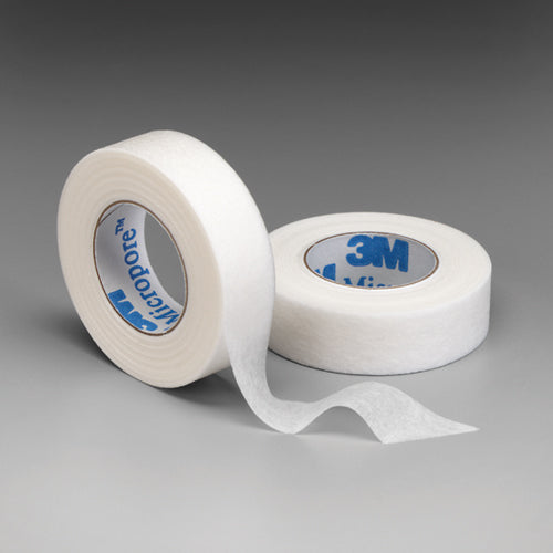 Micropore Surgical Tape White 1/2  X 10 Yds Bx/24 - Precision Lab Works