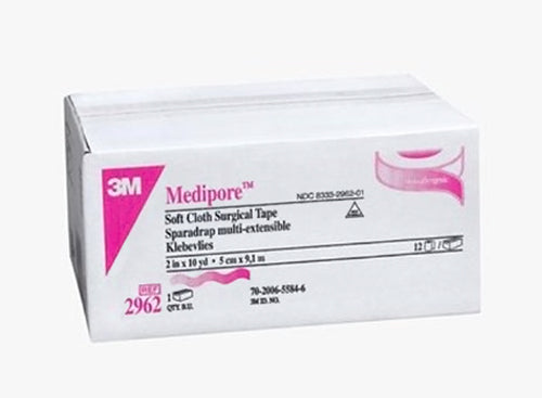 Medipore Tape 2  x 10 Yard Bx/12 - Precision Lab Works
