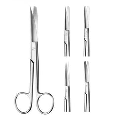 Operating Scissors- Sharp/Sharp- 4 1/2  Straight - Precision Lab Works