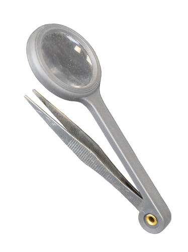 Forcep With Magnifier- 3  Retail Pack - Precision Lab Works