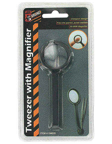 Forcep With Magnifier- 3  Retail Pack - Precision Lab Works