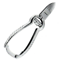 Toe Nail Cutter 4.5  w/Barrel Spring  Stainless Steel - Precision Lab Works