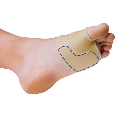 Forefoot Binder Relief Sleeve Small Left - Precision Lab Works