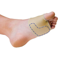 Forefoot Binder Relief Sleeve Small Left - Precision Lab Works