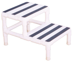 Step Stool  MRI  Two Steps PVC 16 W x 25 D x 16 H - Precision Lab Works