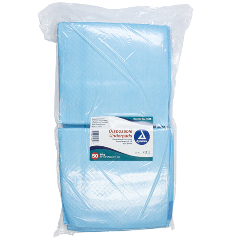 Disposable Underpads 30 x36  With Polymer (90 gr) Case/100 - Precision Lab Works
