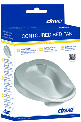 Bed Pan Contoured Disposable Retail Boxed        Each - Precision Lab Works