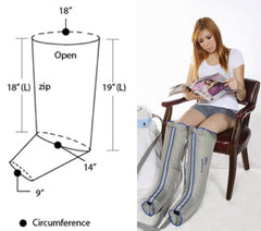 Lymphedema Garment Half-Leg Double  Large - Precision Lab Works