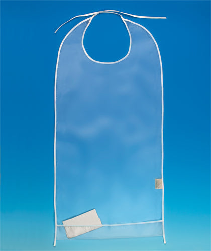Vikem Vinyl Eating Bib 18  x 36 - Precision Lab Works