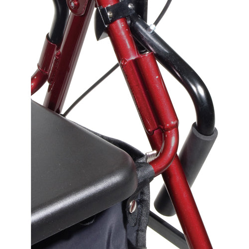 Duet Rollator/Transport Chair Black - Precision Lab Works