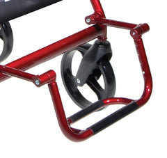 Duet Rollator/Transport Chair Black - Precision Lab Works