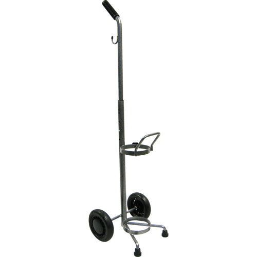 Oxygen Cylinder Cart Single Tank Hldr(For D/E Cyl) - Precision Lab Works