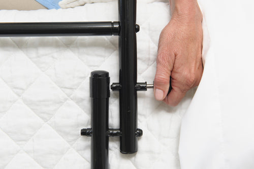 Fold-Down Safety Bed Rail by Stander - Precision Lab Works