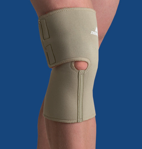 Thermoskin Knee Wrap-Medium Univ (L/R) Beige 13.25-14.5 - Precision Lab Works