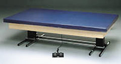 Upholstered Top Hi-Low Mat Table 5'x7'x2 - Precision Lab Works