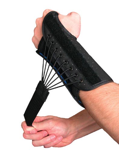 Wrist Splint w/Bungee Closure Right  Large - Precision Lab Works