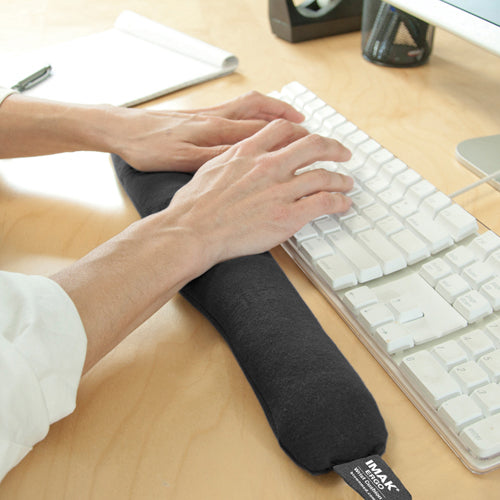 Wrist Cushion for Keyboard by IMAK  Black - Precision Lab Works