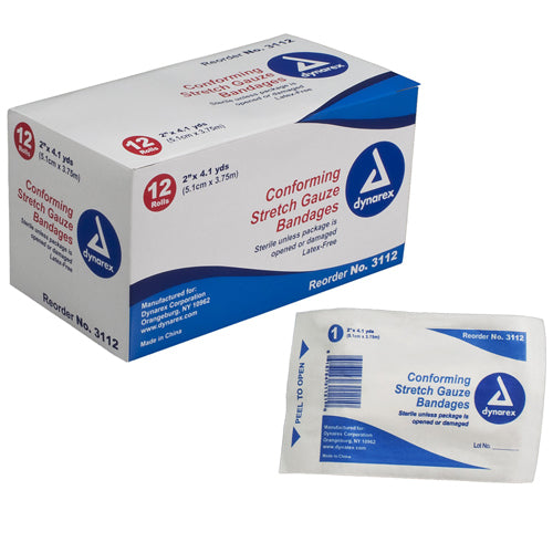 Vital-Roll Conforming Gauze Sterile  2  x 131  Pk/12 - Precision Lab Works