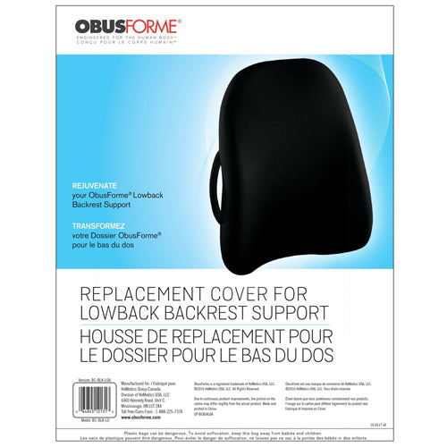 Obus Lowback Cover only Black - Precision Lab Works
