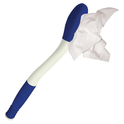 The Wiping Wand-Long Reach Hygienic Cleaning Aid-Blue Jay - Precision Lab Works