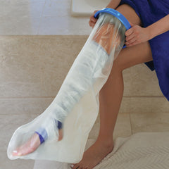 Waterproof Cast & Bandage Protector Adult Wide Short Leg - Precision Lab Works