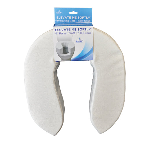 ELEVATE ME SOFTLY Blue Jay 4  Raised Soft Toilet Seat - Precision Lab Works