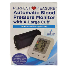 Full Automatic Blood Pressure w/Extra Large Cuff & 4 AA Batt - Precision Lab Works