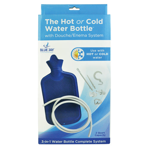 Water Bottle Hot/Cold-Blue Jay with Douche & Enema System - Precision Lab Works