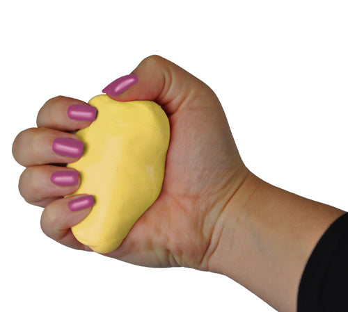 Squeeze 4 Strength 2 oz. Hand TherapyPutty Yellow XSoft - Precision Lab Works