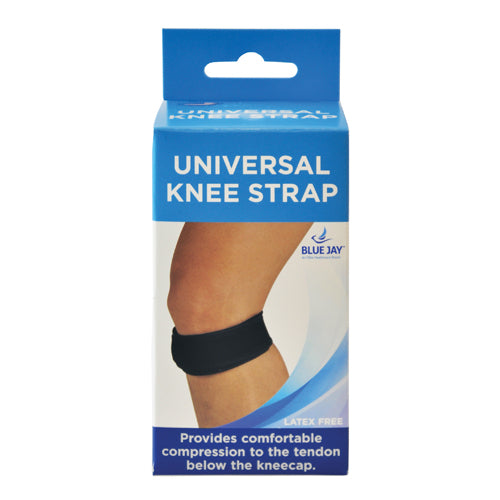 Blue Jay Universal Knee Strap Black - Precision Lab Works