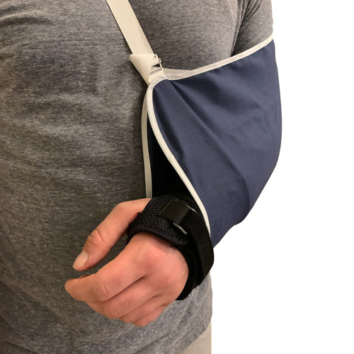 Blue Jay Universal Arm Sling with Shoulder Comfort Pad-Blue - Precision Lab Works