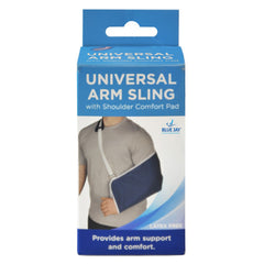 Blue Jay Universal Arm Sling with Shoulder Comfort Pad-Blue - Precision Lab Works
