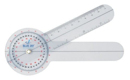 Take A Range Check Plastic 6  Goniometer 360 Deg - Precision Lab Works