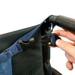 Wheelchair Oxygen Cylinder Bag  Navy by Blue Jay - Precision Lab Works