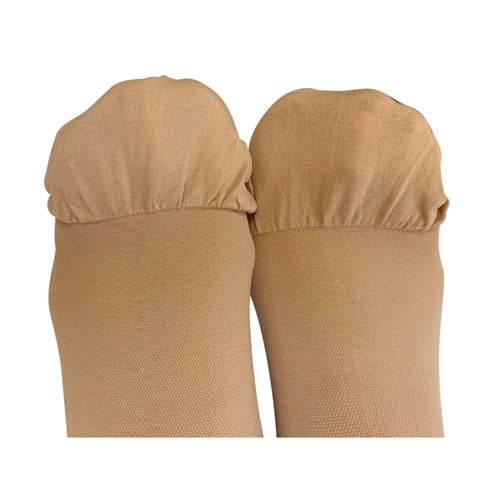 Firm Surg Wgt Stkngs 2X  Beige 20-30mmHg  Below Knee Clsd Toe - Precision Lab Works