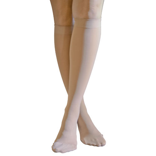Anti-Embolism Stockings Medium 15-20mmHg Below Knee  Clsd Toe - Precision Lab Works