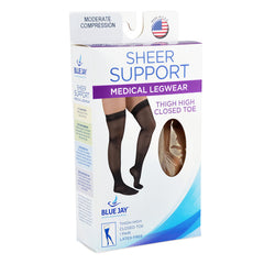 Firm Surg Weight Stkngs  2XL 20-30mmHg  Thigh StayUp Top CT - Precision Lab Works