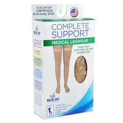 Firm Surg Weight Stkngs Medium 20-30mmHg Thigh  StayUp Top CT - Precision Lab Works