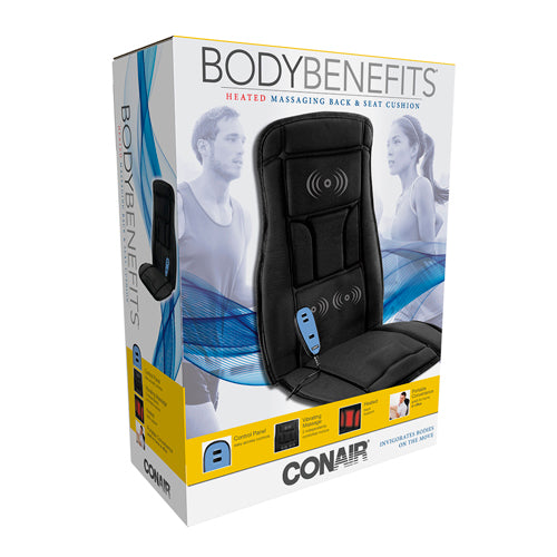 Body Benefits Heated Massaging Back System Conair Precision Lab Works